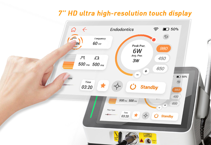 Dental Laser Device HD touch screen