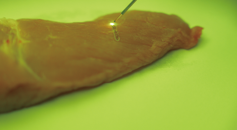 traditional laser mode and Super Pulse mode