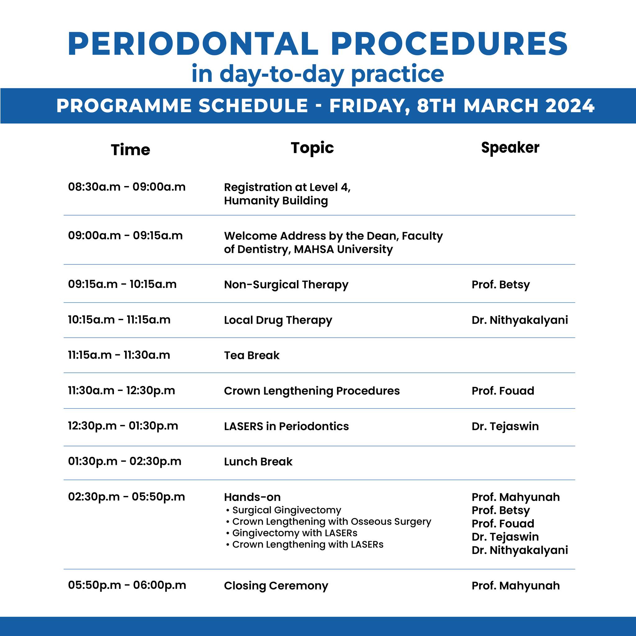 Dental Laser Practice Course