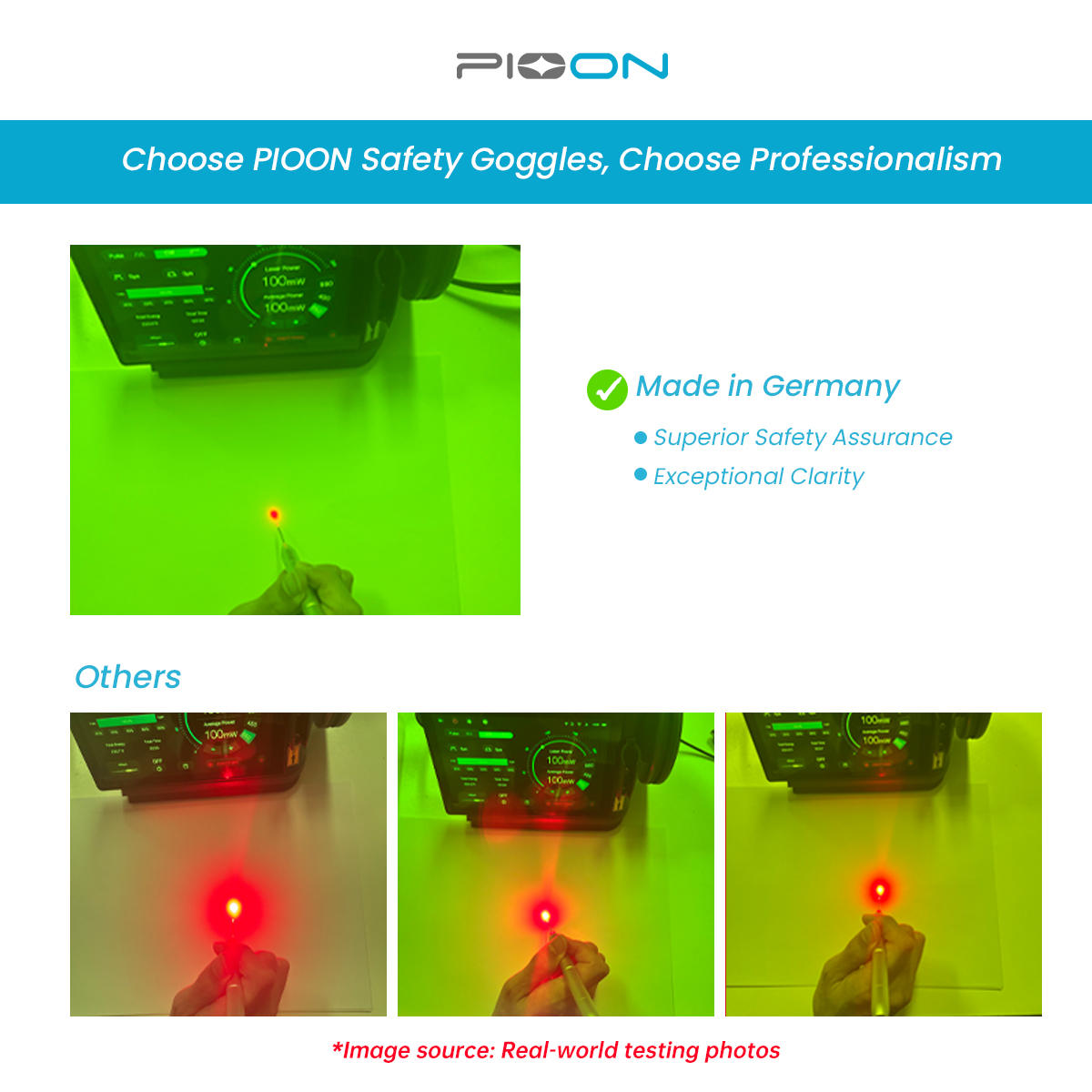 pioon laser safety goggles