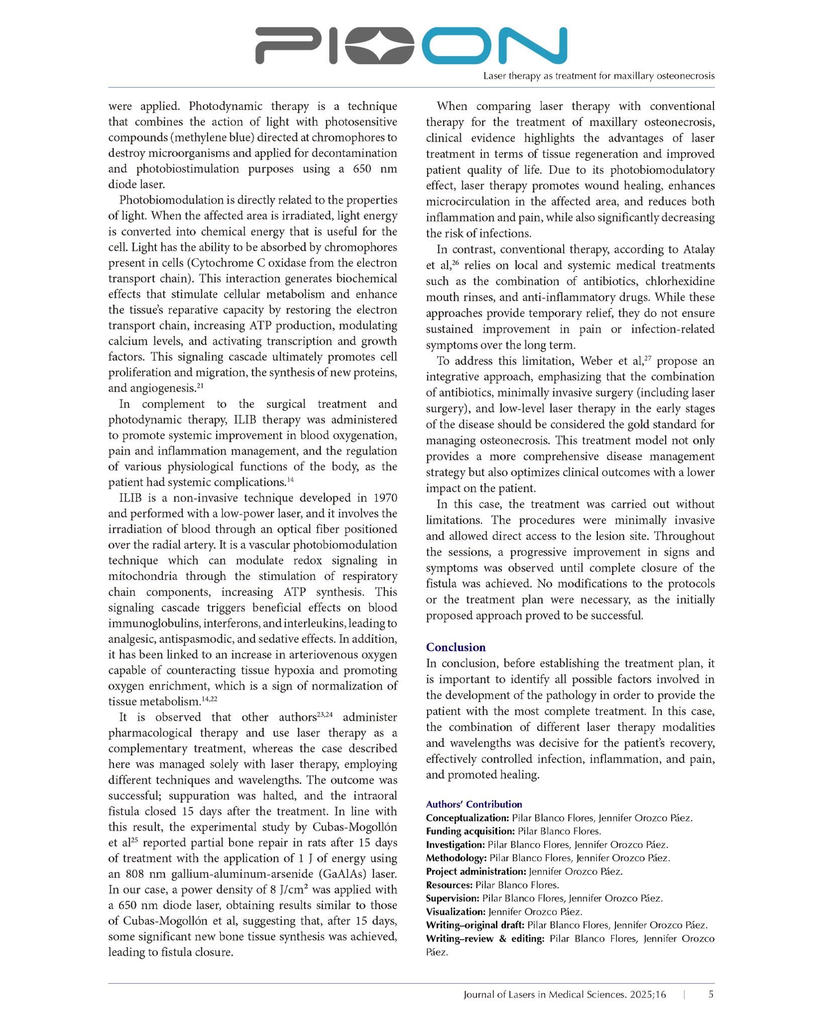 Congrats to Dra Pilar Blanco on Pioneering Laser Study for Maxillary Osteonecrosis