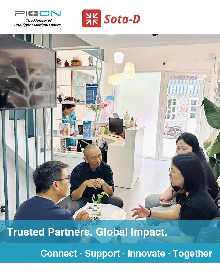 PIOON Strengthens Dental Laser Partnership with Sota-D Vietnam to Drive Innovation in Dentistry