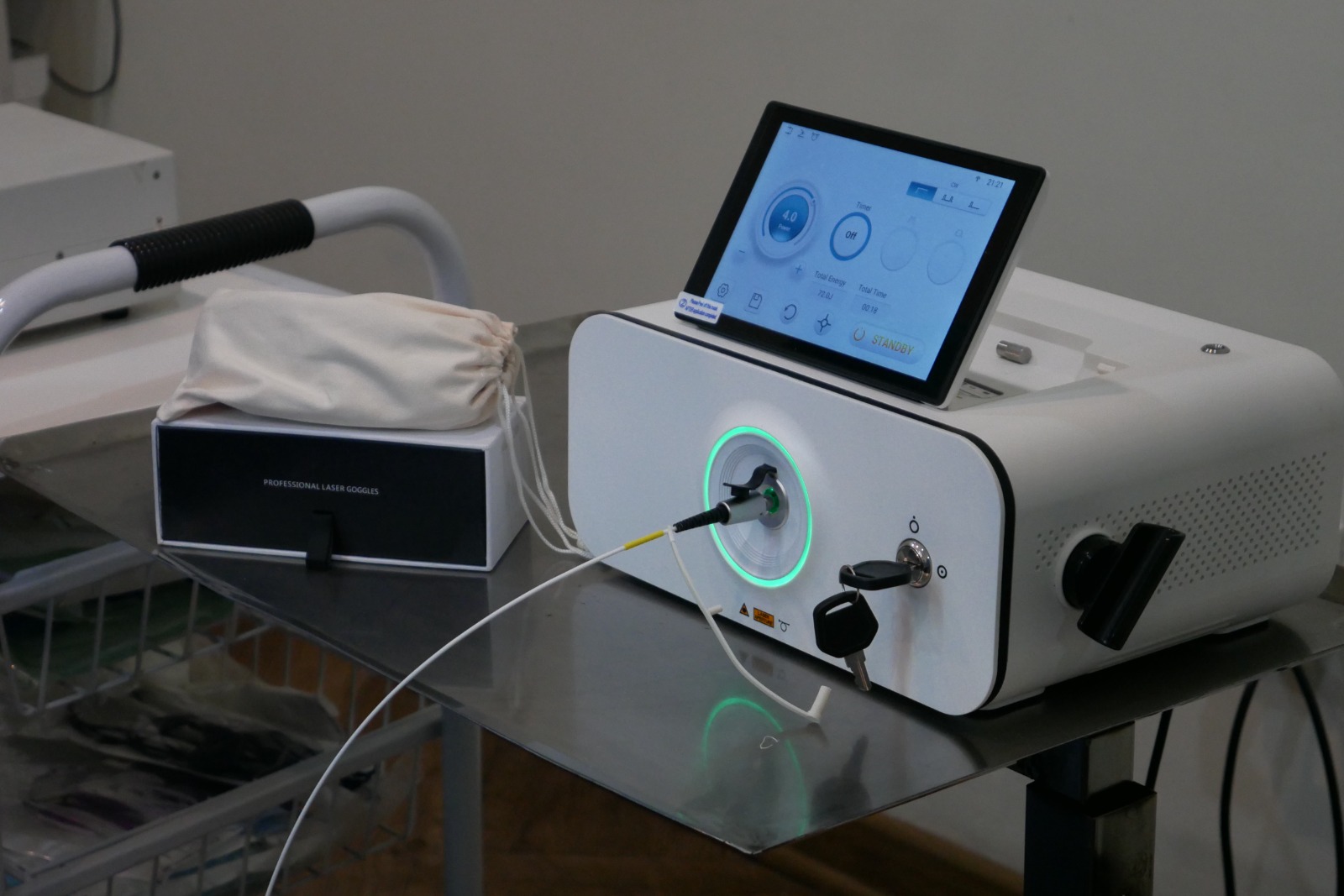 Laser innovation at the service of vascular surgery.