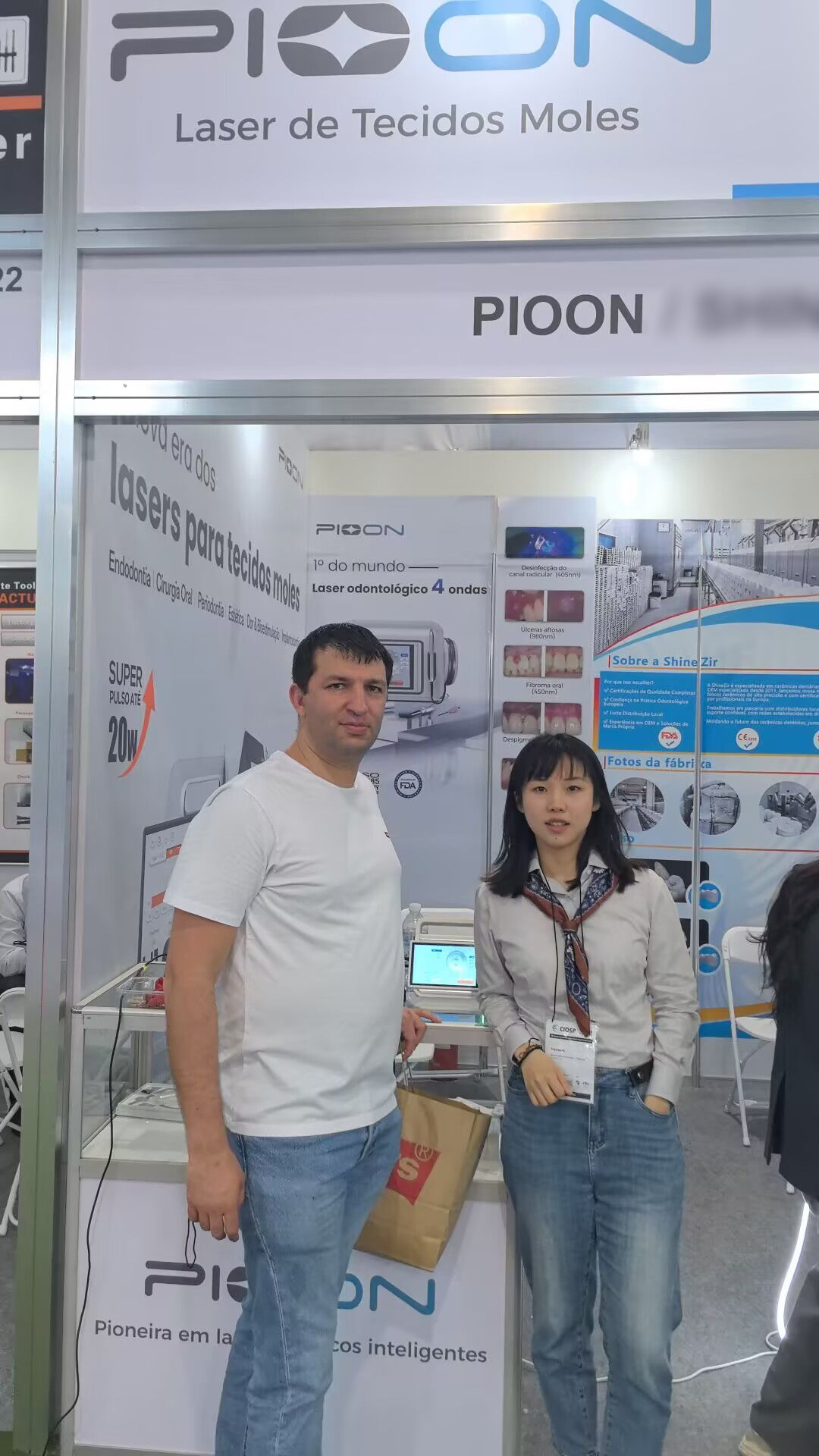 Pioon will participate in Brazil's premier dental conference (CIOSP) in 2026.