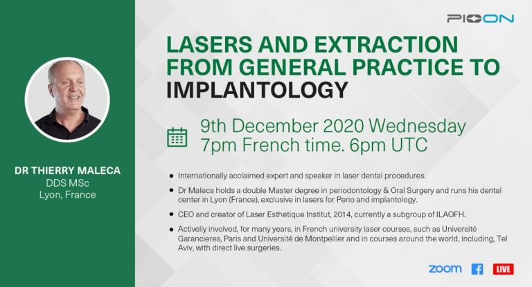 LASERS AND EXTRACTIONS, FROM GENERAL PRACTICE TO IMPLANTOLOGY
