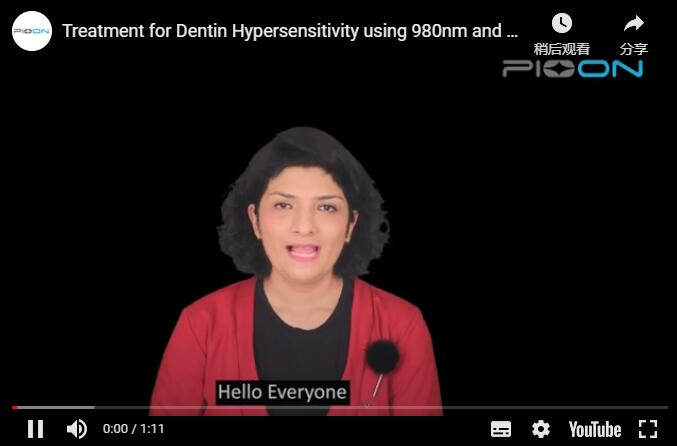 Treatment for Dentin Hypersensitivity using 980nm and 400um tip