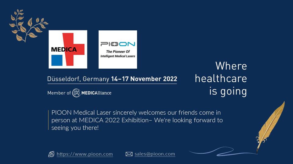 MEDICA 2022: Dusseldorf Germany, 14-17 November.