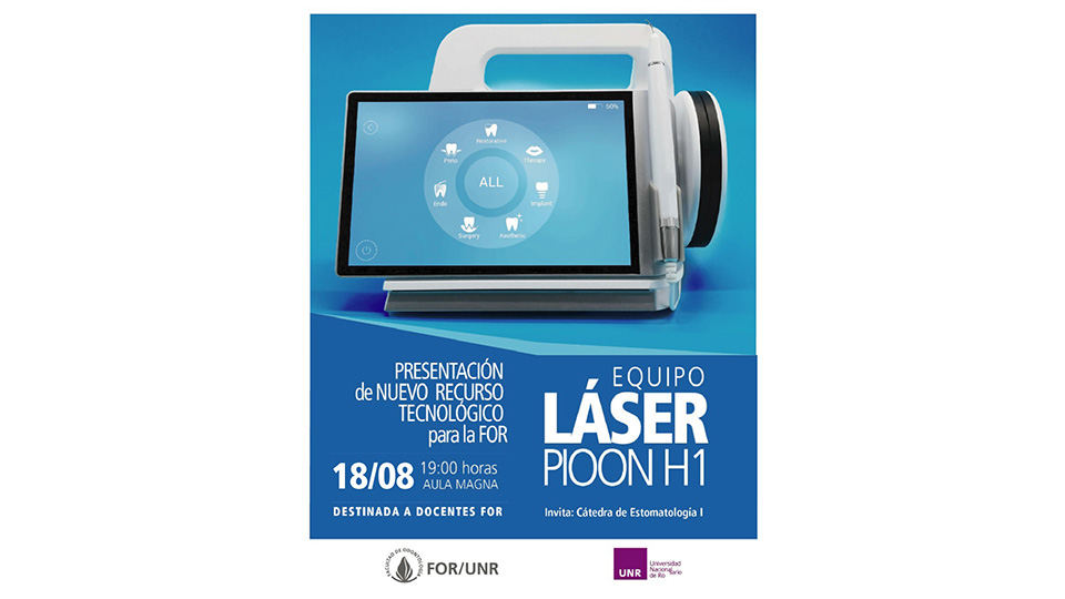 Pioon H1 Dental Laser arrived Dentistry` University of Rosario！