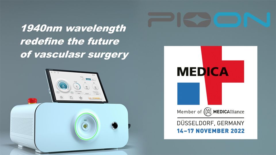 M2 surgical laser with 1940nm wavelength will be on display at 2022 MEDICA Exhibition