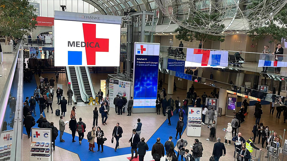The second day of MEDICA2022 Exhibition