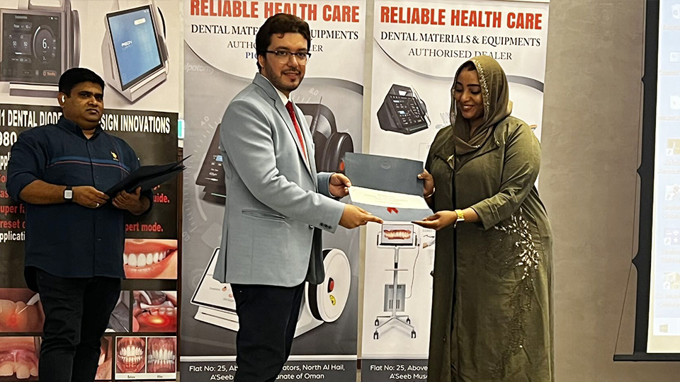 A successful dental laser training was held in held in the charming Sultanate of Oman