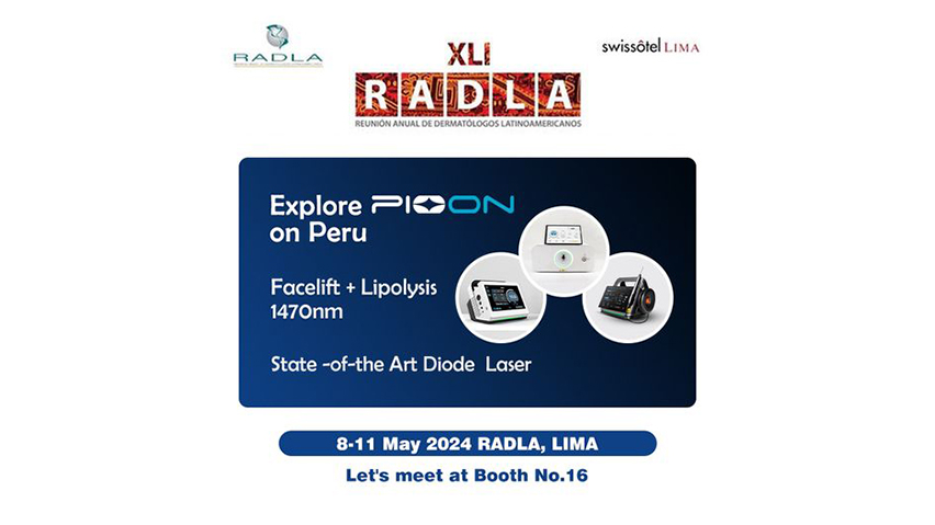 Countdown to RADLA: Pioon brings the most advanced facial lipolysis laser equipment 1470nm to Peru!