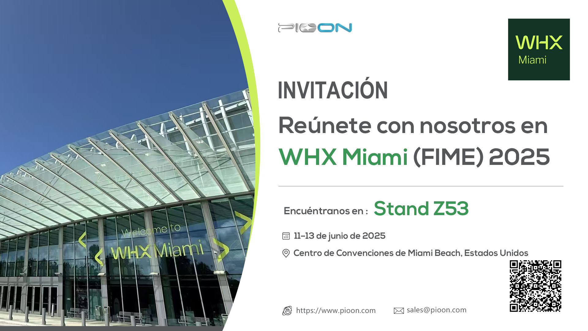 WHX Miami 2025 Is LIVE — Discover FDA-Cleared PIOON at Booth Z53!
