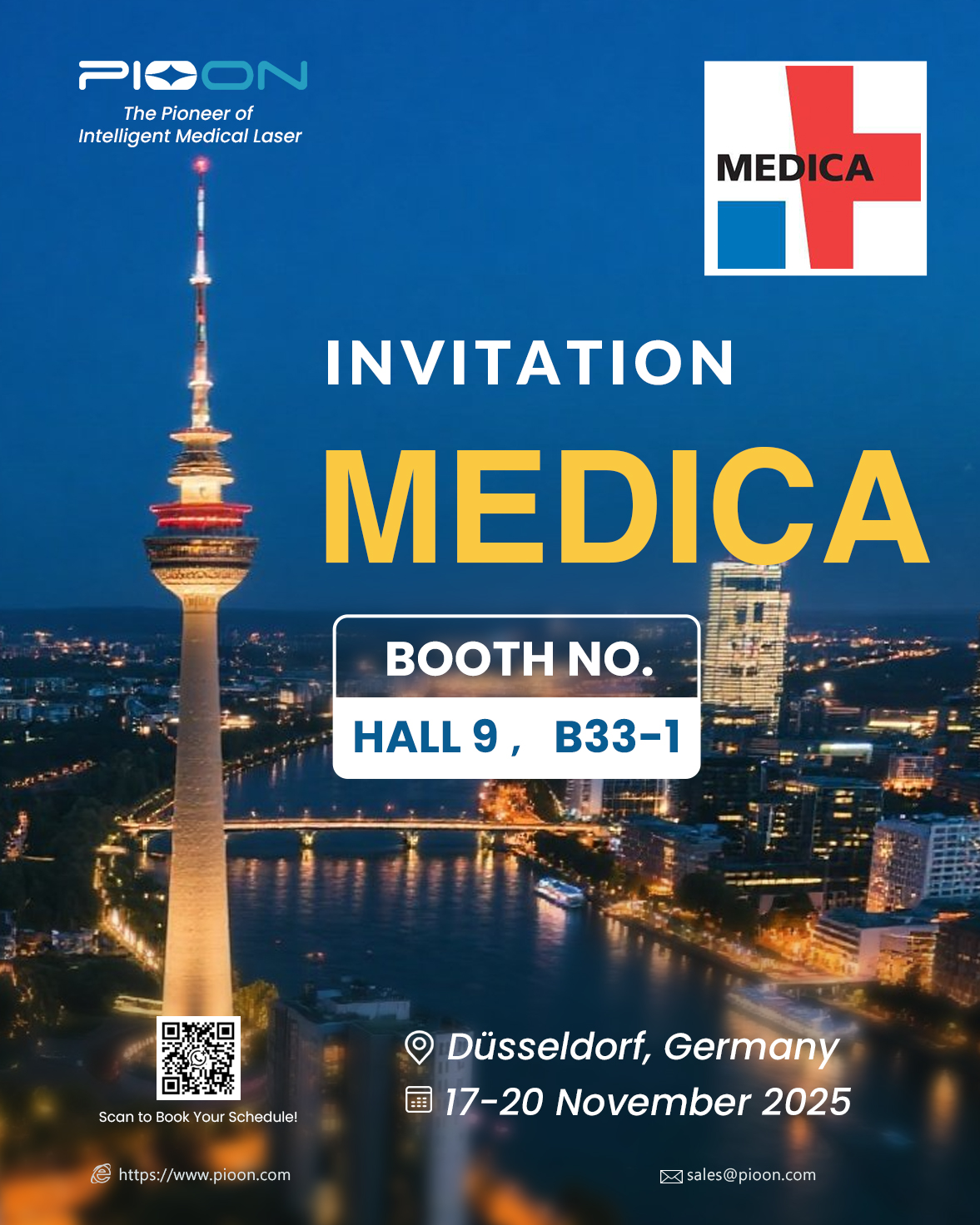 PIOON at MEDICA 2025: Where Groundbreaking Innovation Meets Real Clinical Impact