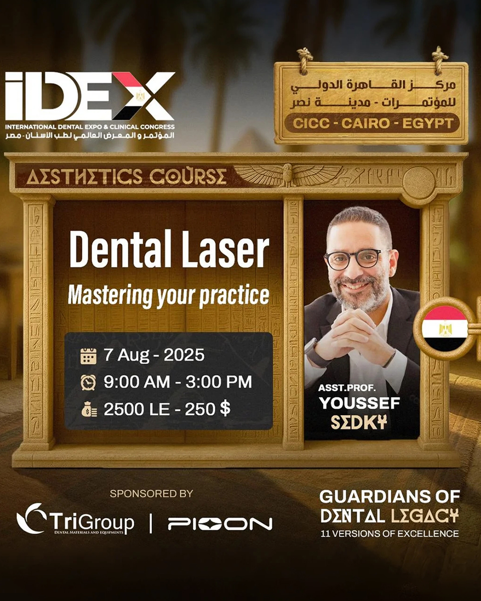 Transform Your Dental Practice with Laser Power - Only at IDEX Egypt 2025!