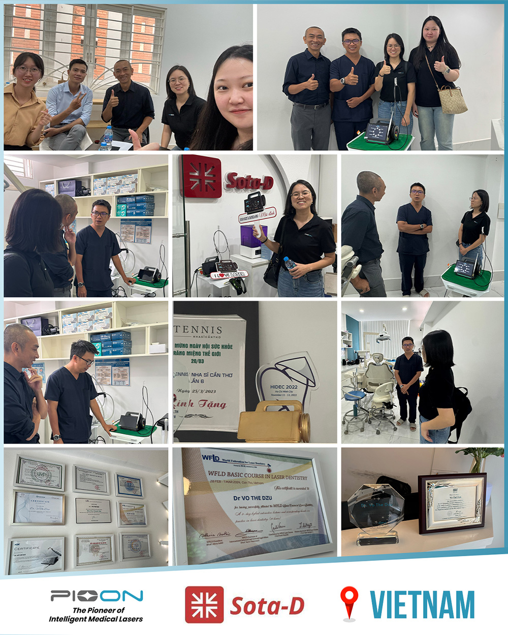 PIOON Strengthens Dental Laser Partnership with Sota-D Vietnam to Drive Innovation in Dentistry