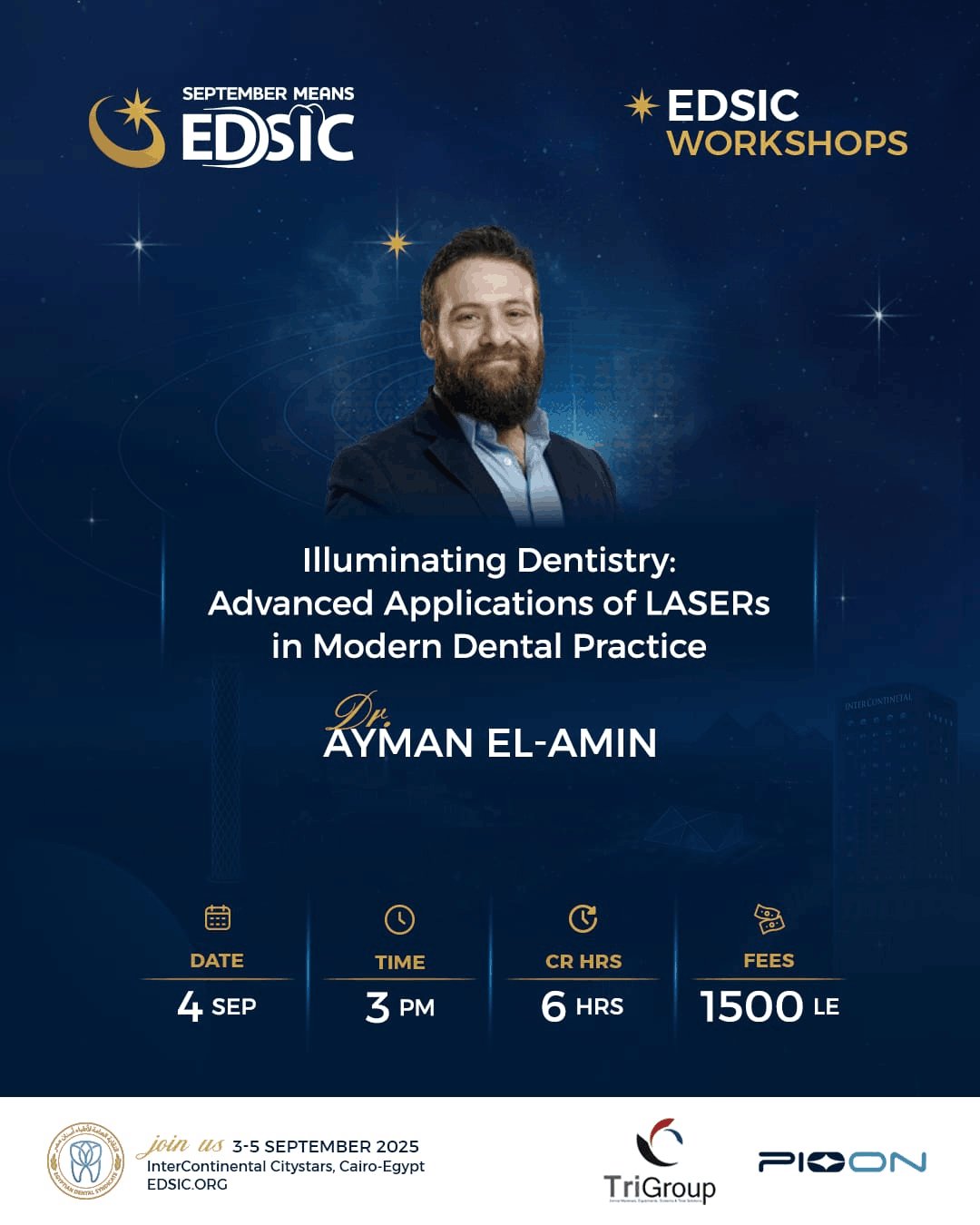 Pioon Dental Laser Workshop & Showcase at EDSIC 2025