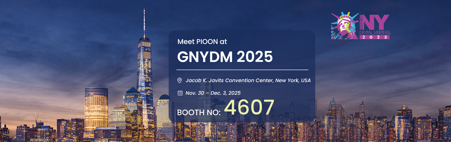 We’re getting ready for GNYDM 2025 in New York!
