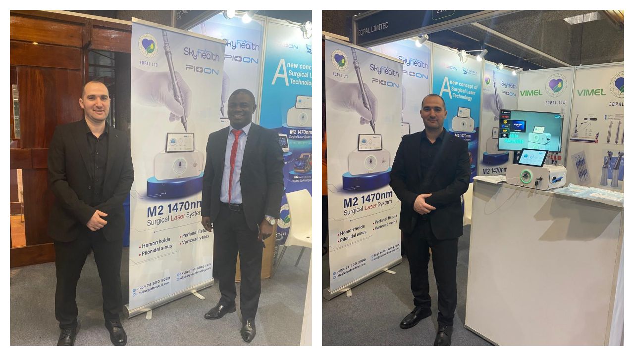 Techsky Egypt Showcases PIOON M2 1470nm Surgical Laser for Proctology and Varicose Vein Treatments