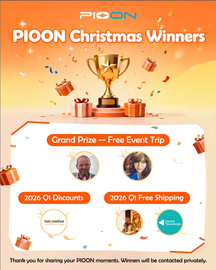 PIOON Christmas Campaign Winners Announced!