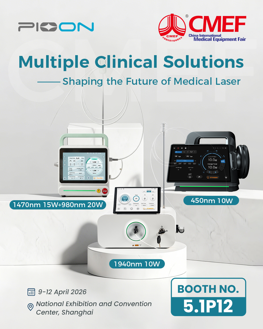 CMEF 2026! See Our Multi-Wavelength Laser Technology in Action