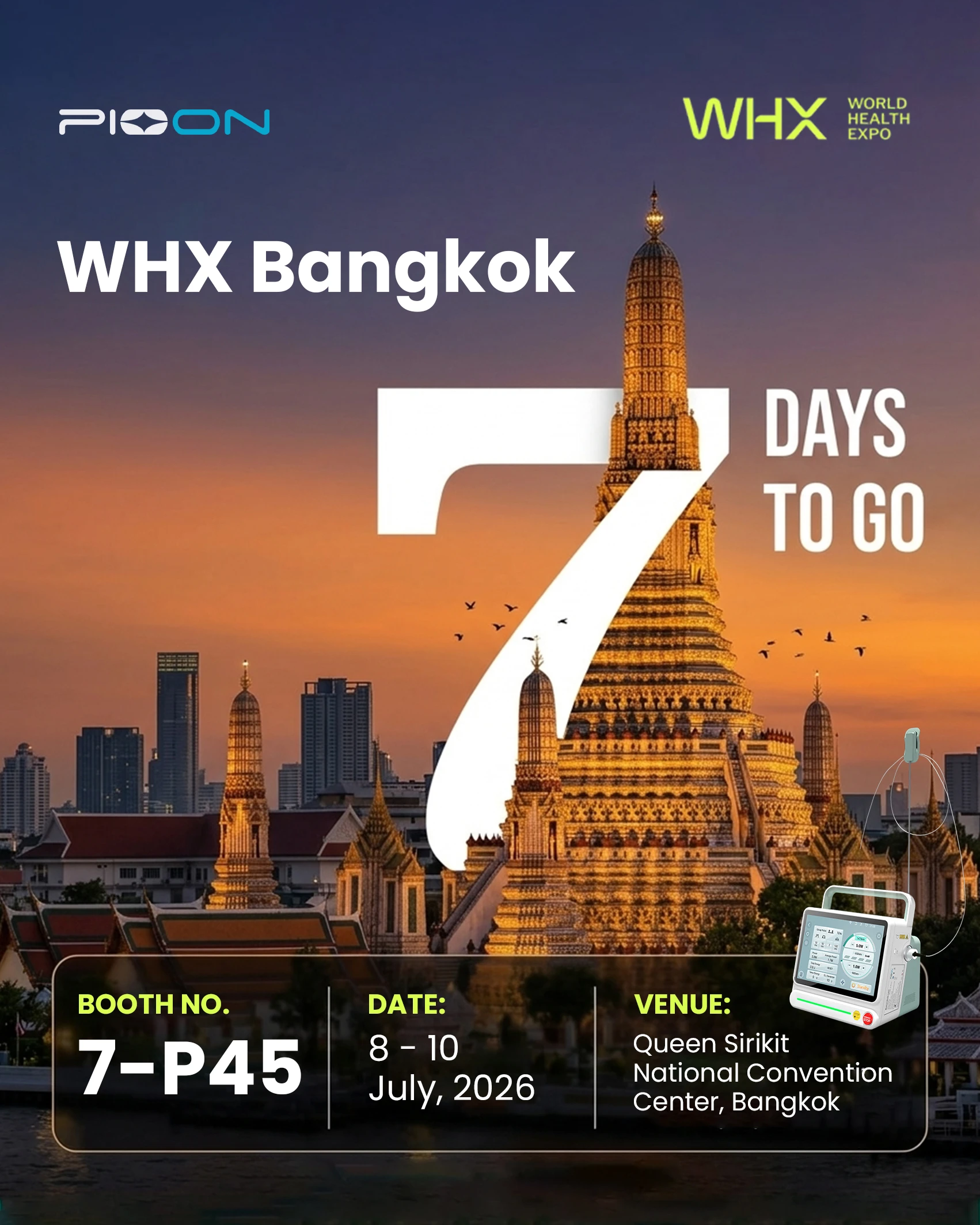 PIOON at WHX Bangkok 2026: Advanced Laser Solutions | Booth 7-P45
