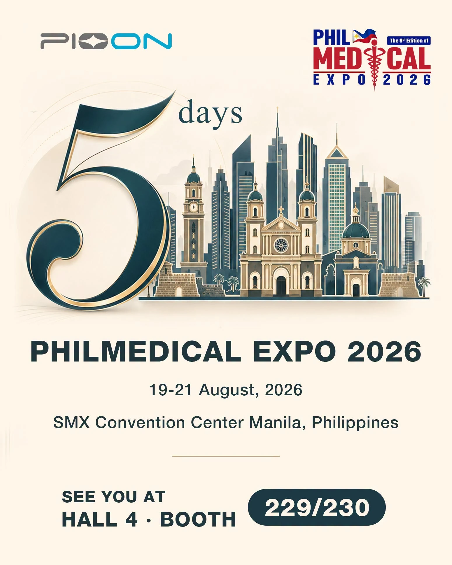 The countdown to PHILMEDICAL EXPO 2026 is on!