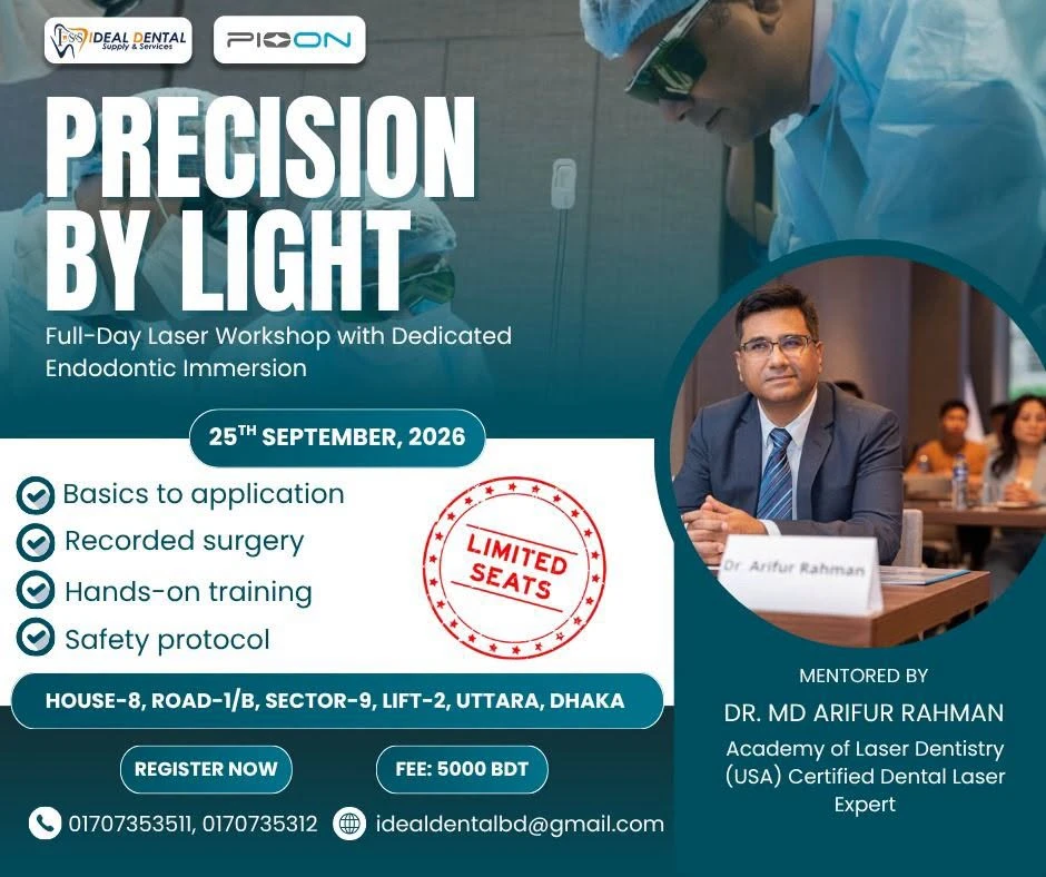 Master Laser-Assisted Root Canal Disinfection: Hands-On Endodontic Workshop in Dhaka