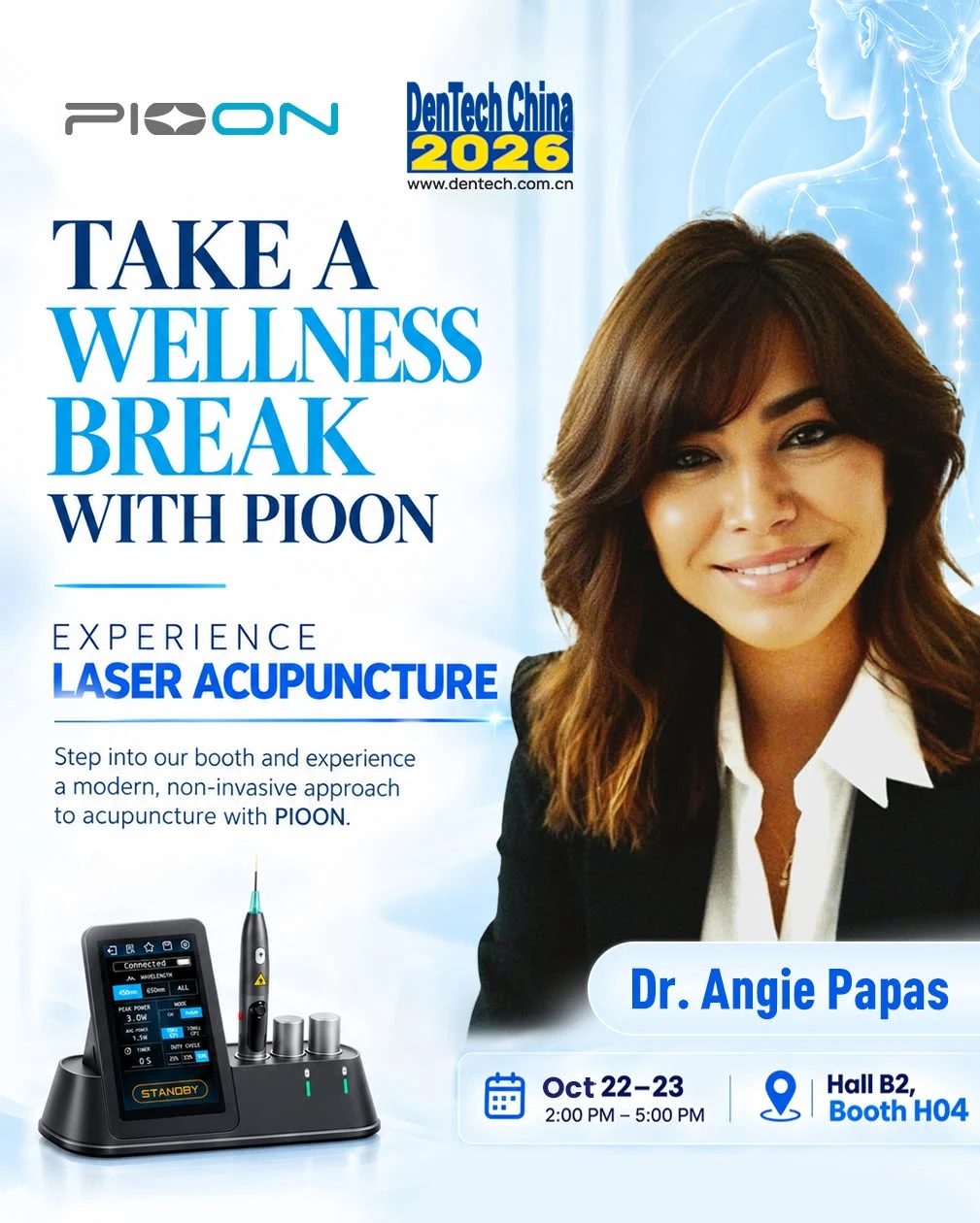 Take a Wellness Break with PIOON at Dentech China 2026!