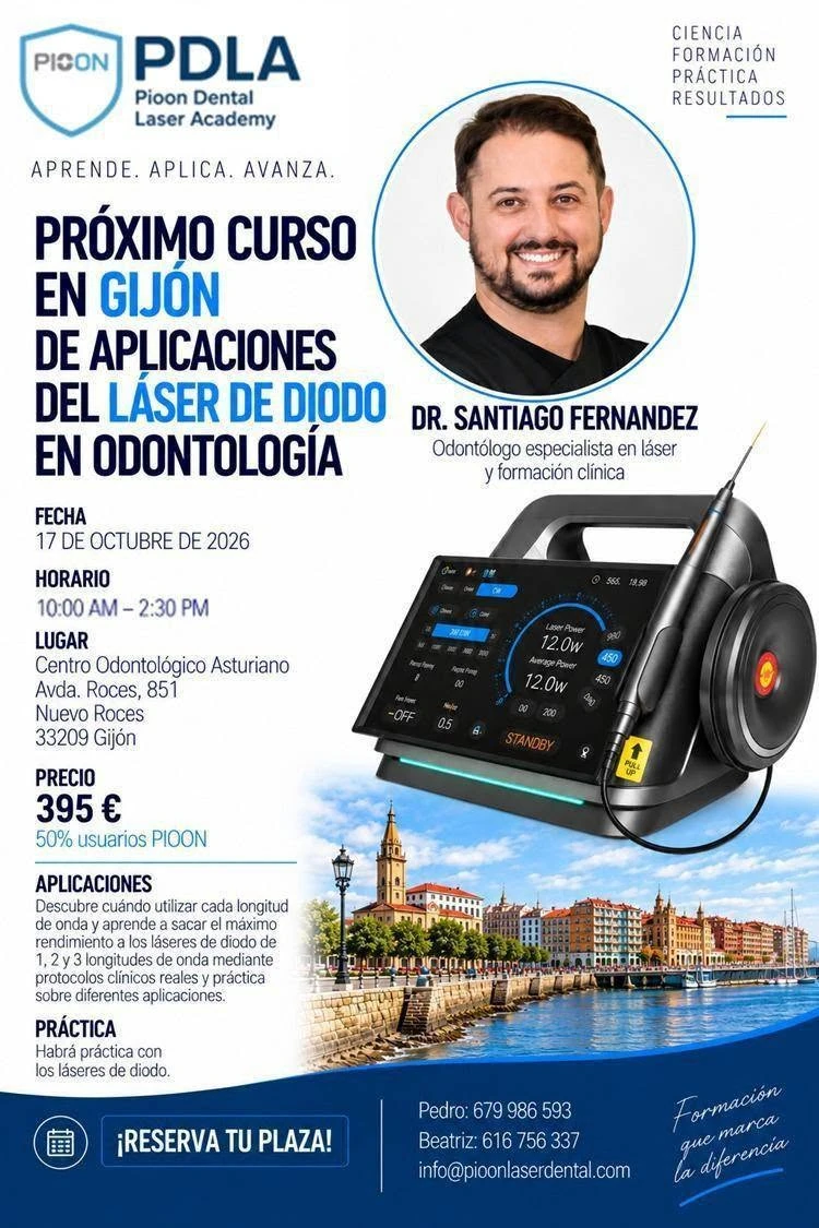 Next stop: Gijón! Diode laser training for dentistry