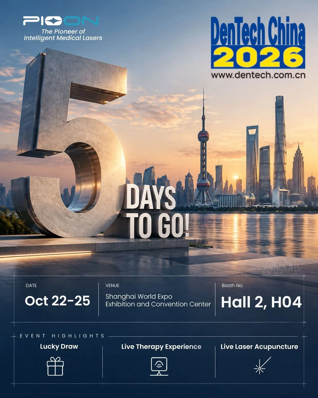 Only 5 Days to Go!  Shanghai, PIOON is almost there!